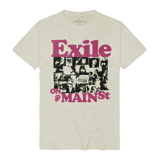 Camiseta Exile On Main Street Album Photo