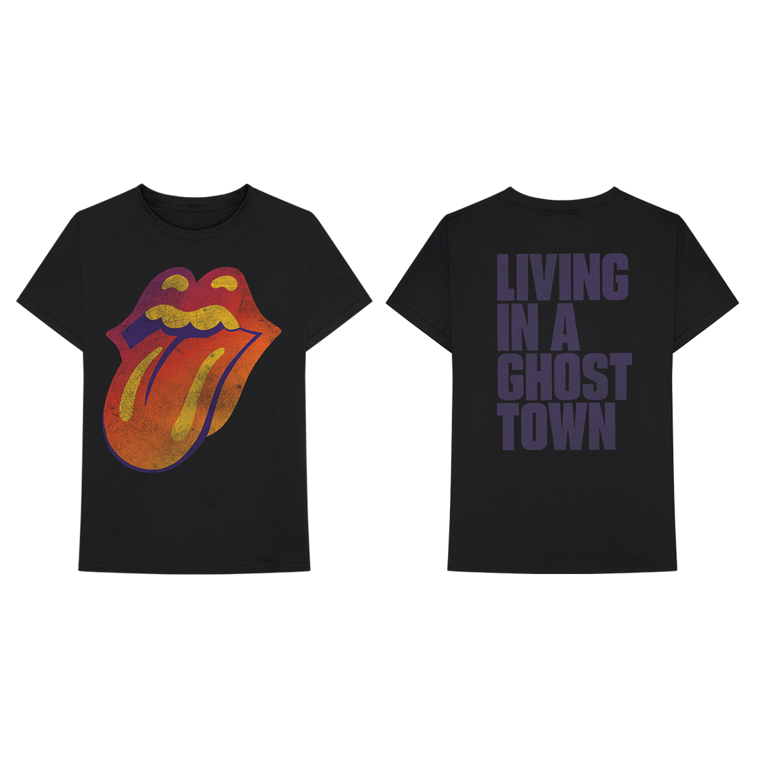 Camiseta Ghost Town Distressed Tongue