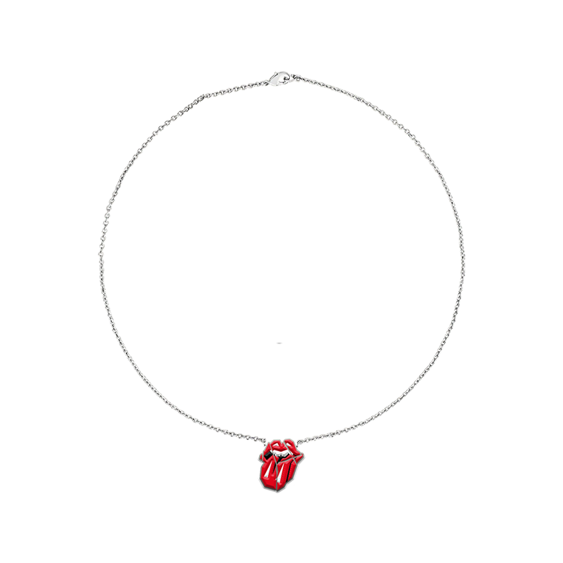 Diamond Tongue Necklace