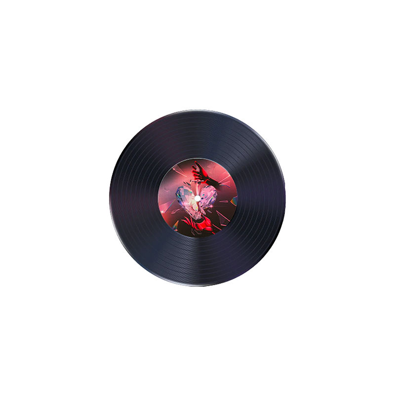 Hackney Diamonds Vinyl Coaster Set