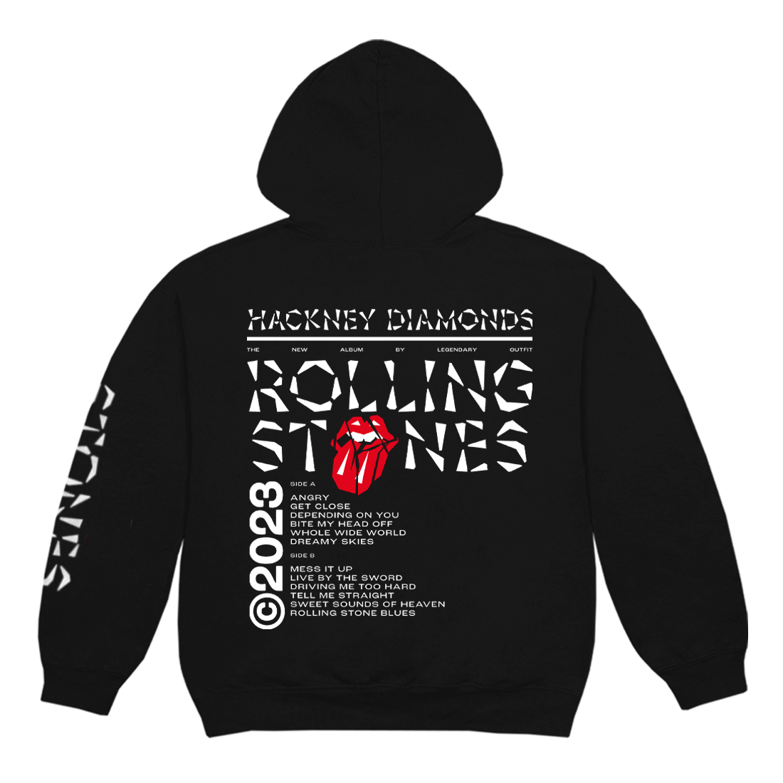 Sudadera Hackney Diamonds Tracklist