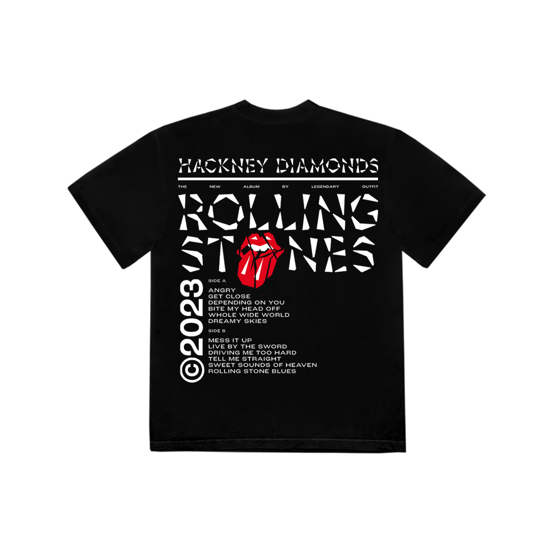Camiseta Hackney Diamonds Tracklist