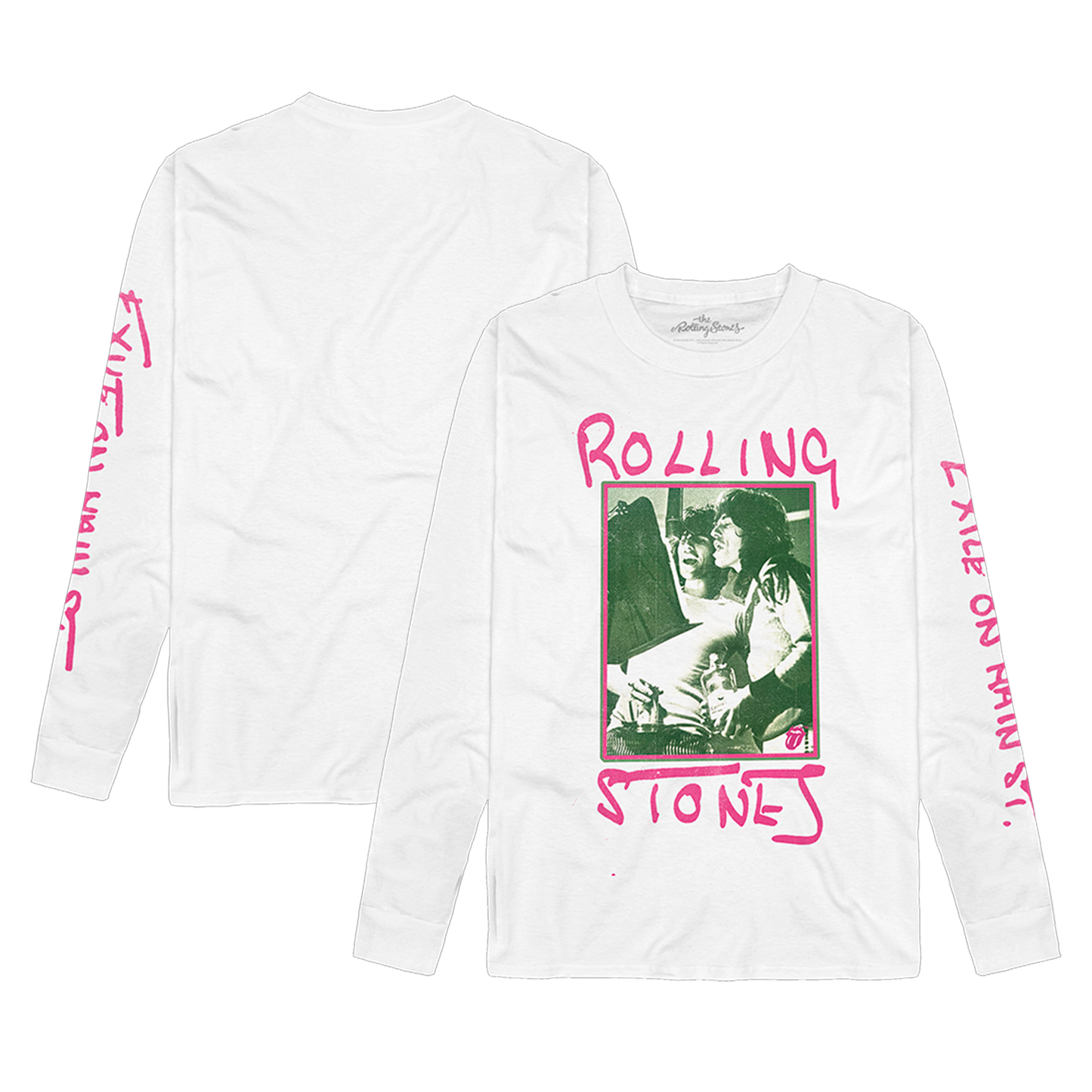 Camiseta Exile On Main Street Photo Manga larga