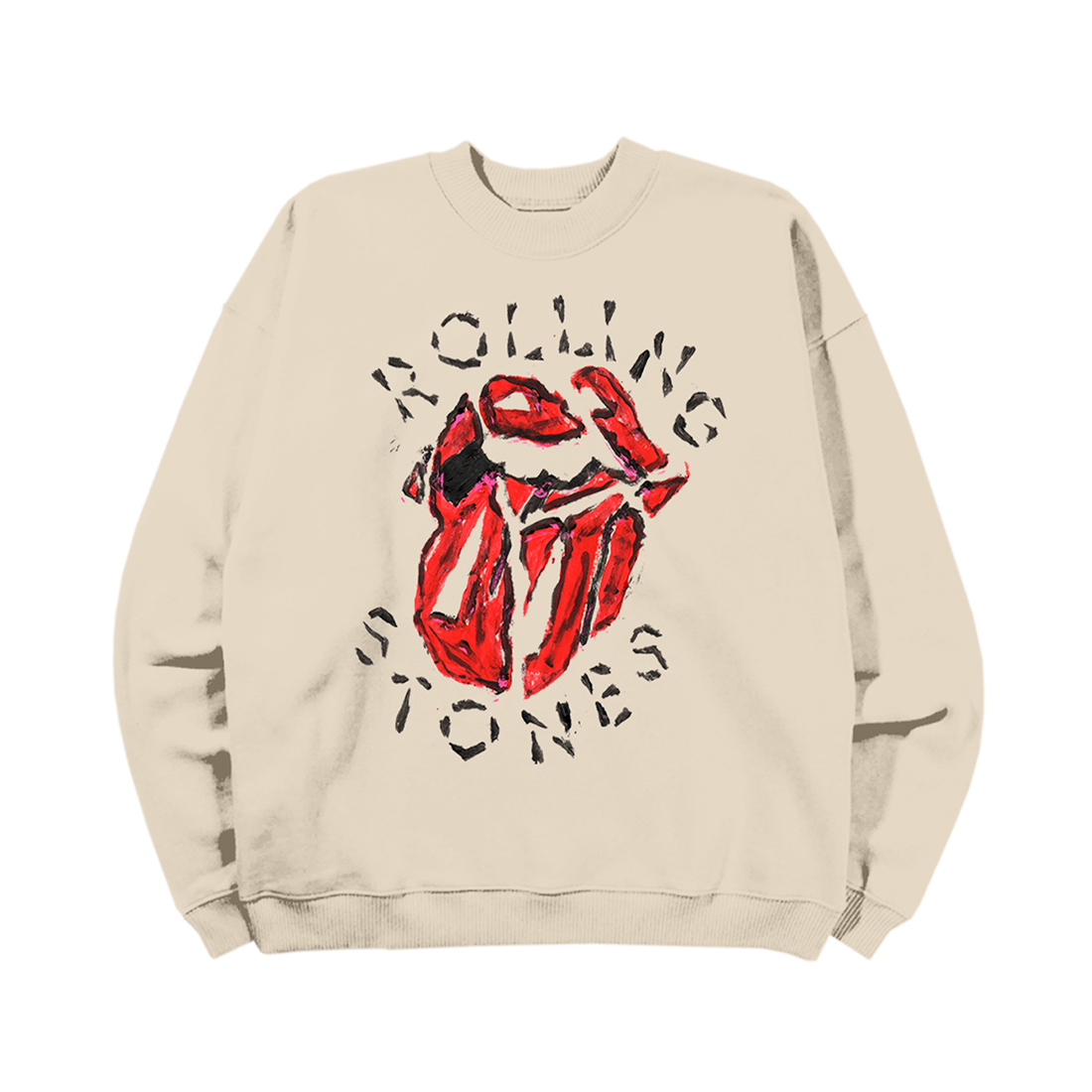 Sudadera sin capucha Hackney Diamonds Sand