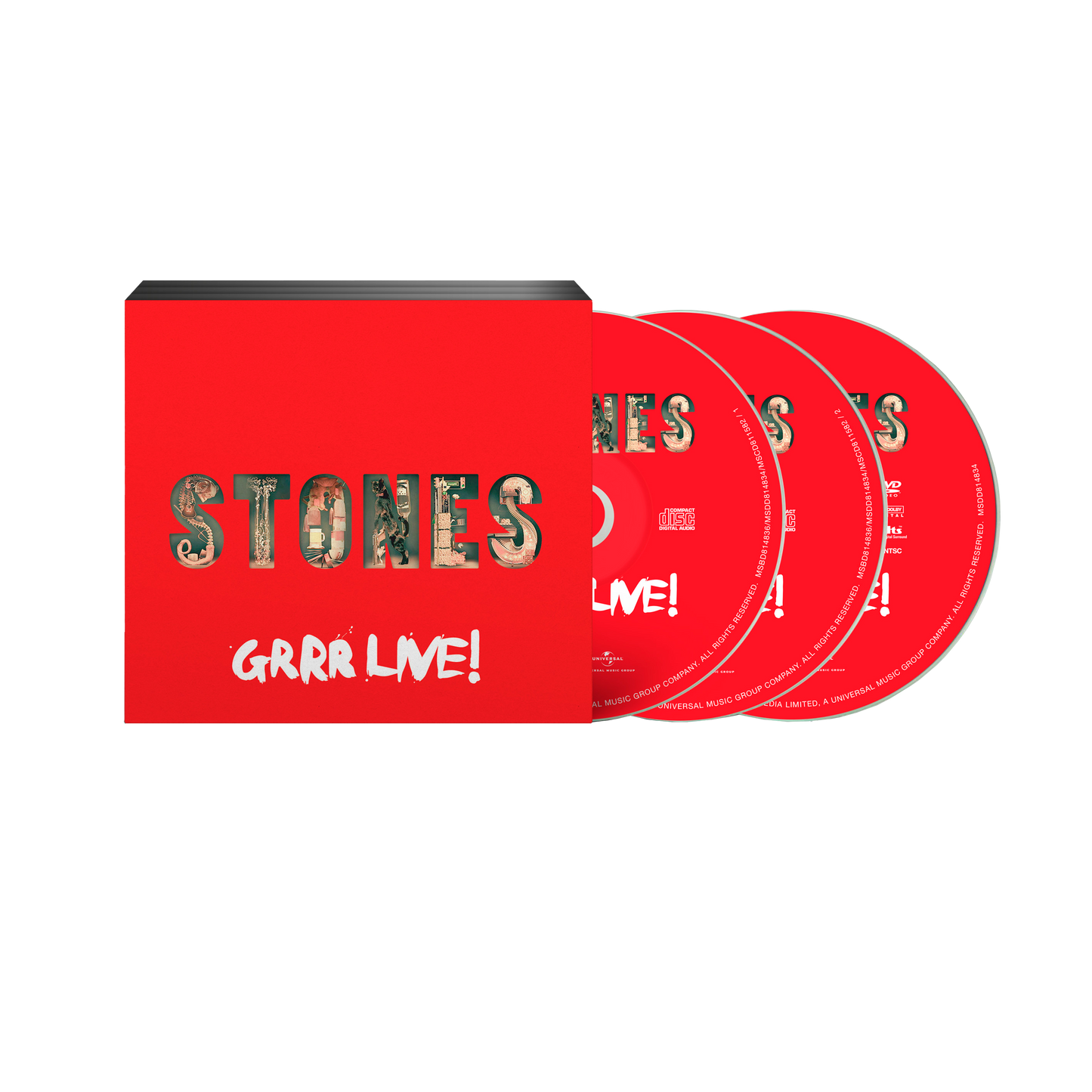 GRRR Live! - DVD + 2CD