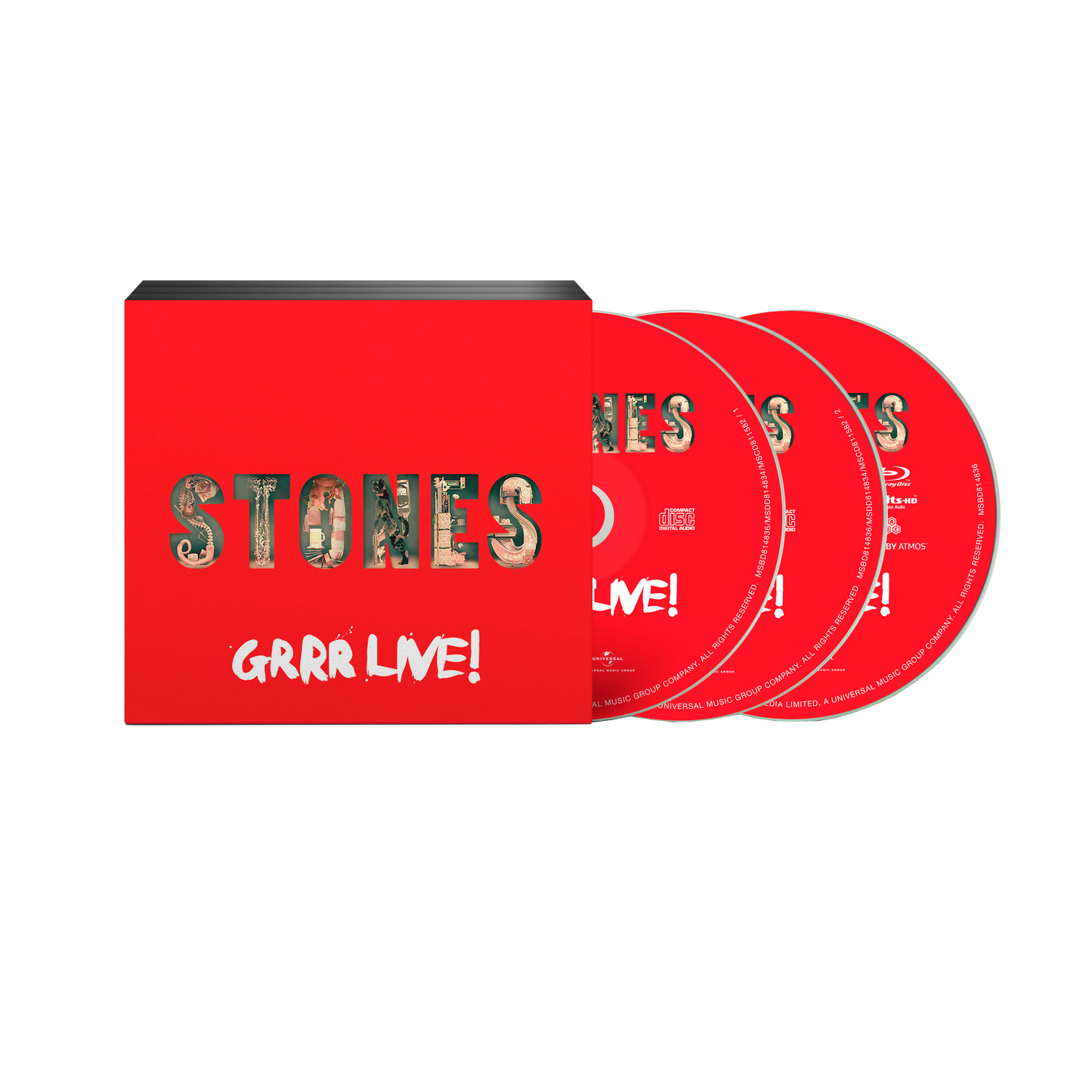 GRRR Live! - Blu-Ray + 2CD