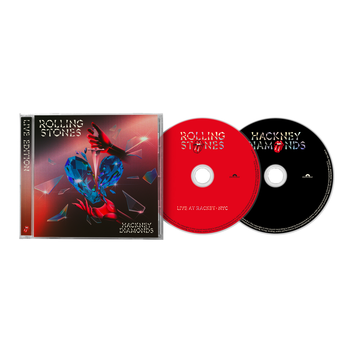 The Rolling Stones - Hackney Diamonds - CD (Live Edition 2CD