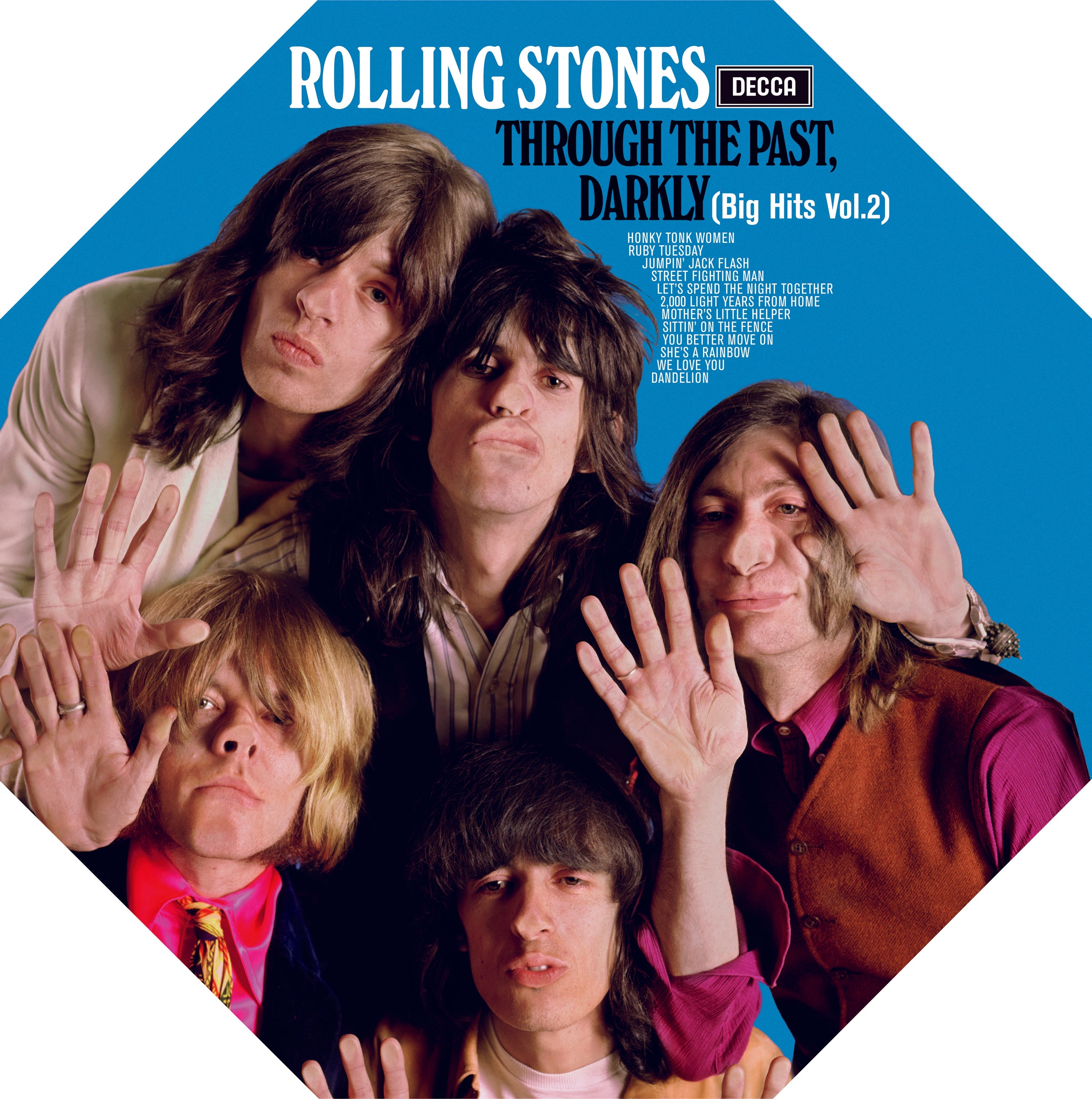 UK盤/The Rolling Stones big hits The Rolling Stones – Big Hits (High Tide And Green Grass