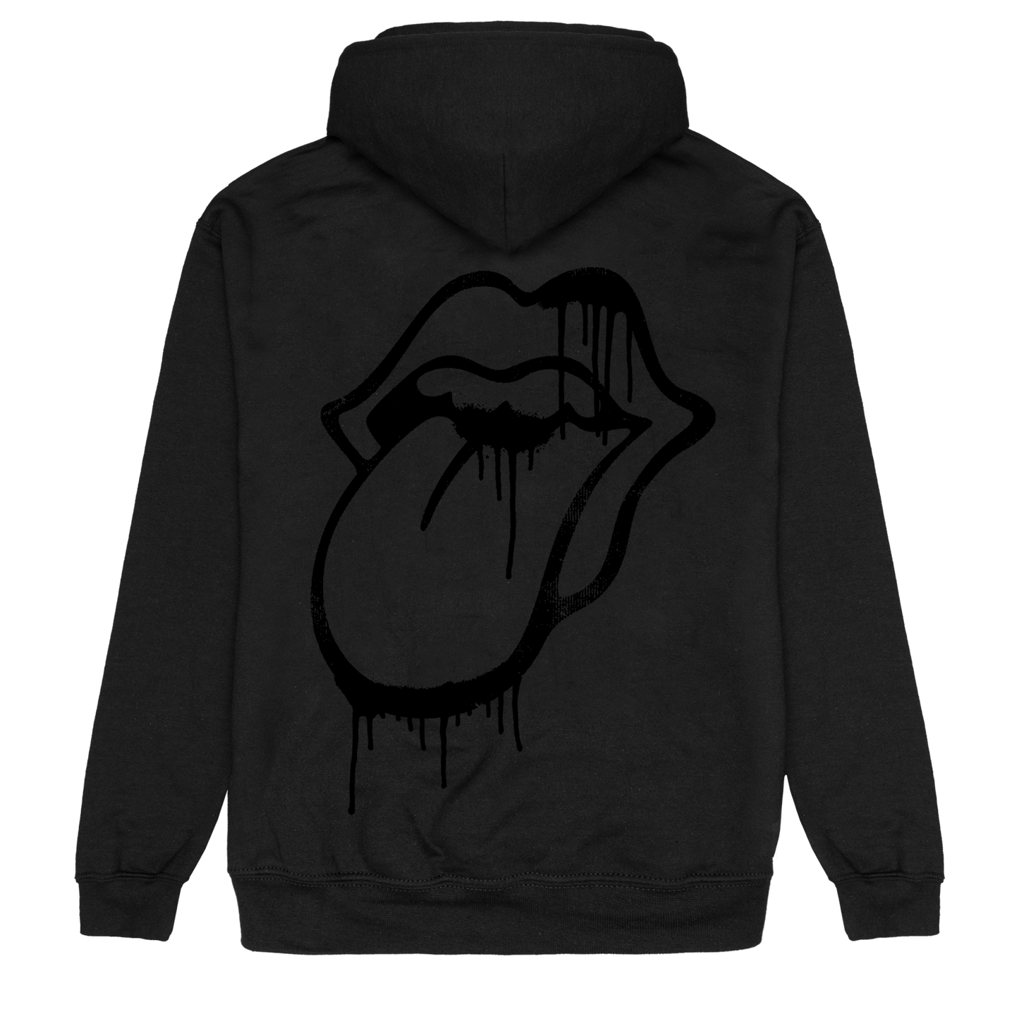 The Rolling Stones Sudadera Black on Black The Rolling Stones Spain